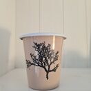 Seaweed Etched Enamelware tumbler Marie Rose - Berry Wart Cress additional 1