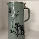 Seaweed Etched Enamelware 3 Pint Jug Tarragon - Bladder Wrack additional 1