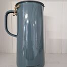 Seaweed Etched Enamelware 3 Pint Jug Pigeon Grey - Wireweed additional 2