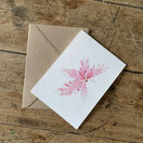 Sea Beech (pale pink) Greeting Card additional 1