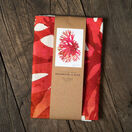 Seaweed Print Linen Tea Towel - Beautiful Fan Weed additional 2