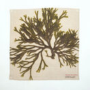 Seaweed Print Napkin - Velvet Horn Weed additional 2