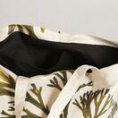 Seaweed Print Linen Union Tote Bag - Beautiful Fan Weed additional 3