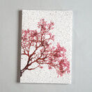 Seaweed Print A5 Notebook - Berry Wart Cress additional 1