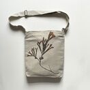 Seaweed Print Linen Shoulder Bag - Bladder Wrack B additional 2