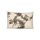 Seaweed Print Linen Oblong Cushion Cover - Bladder Wrack additional 1