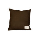 Seaweed Print Linen Square Cushion Cover - Beautiful Fan Weed additional 2