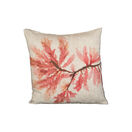 Seaweed Print Linen Square Cushion Cover - Sea Beech additional 1