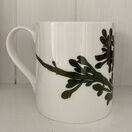 Seaweed Print Bone China Mug - Egg Wrack additional 2