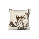 Seaweed Print Linen Square Cushion Cover - Channel Wrack additional 1